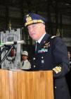 Il generale di squadra aerea Pasquale PREZIOSA durante il suo intervento